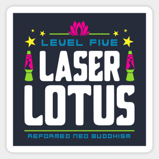 Laser Lotus Magnet